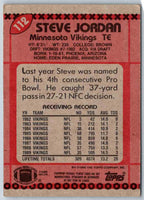 1990 Topps Steve Jordan #112
