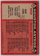 1986 Topps Bob Lillis