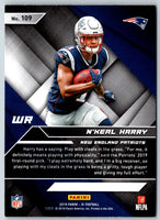 2019 Panini Contenders Rookie Clear Ticket RPS Mosaic N'Keal Harry #109