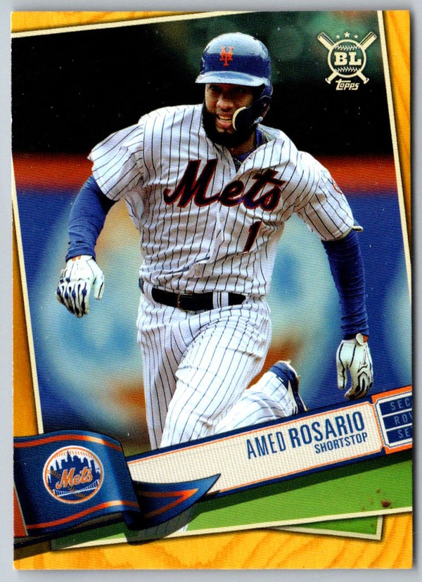 2019 Topps Big League Gold Amed Rosario #122