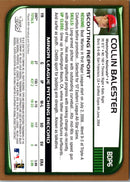 2008 Bowman Draft Picks & Prospects Collin Balester