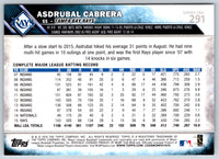 2016 Topps Asdrubal Cabrera #291