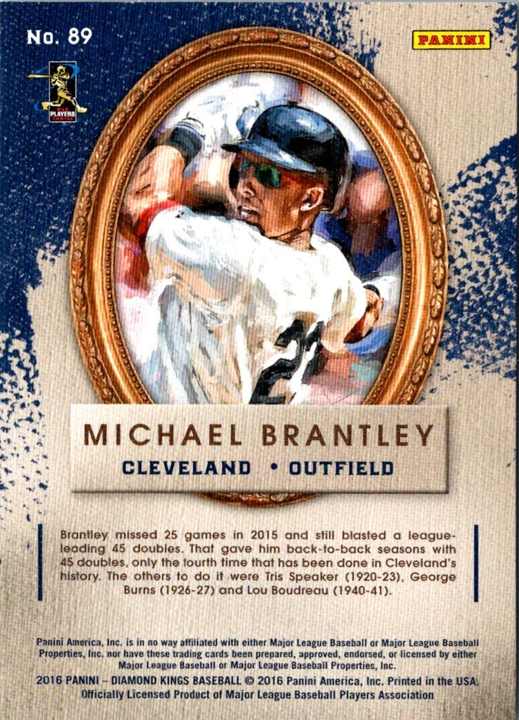 2016 Panini Diamond Kings Michael Brantley