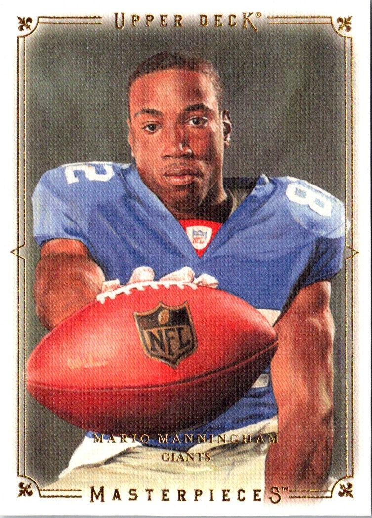 2008 Upper Deck Masterpieces Mario Manningham