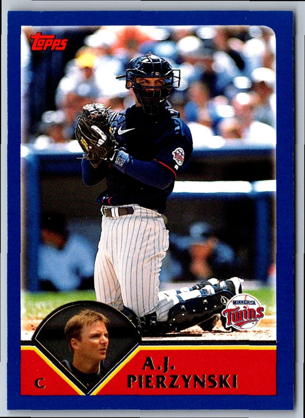 2003 Topps A.J. Pierzynski #616