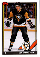 1991 Topps Ulf Samuelsson #323