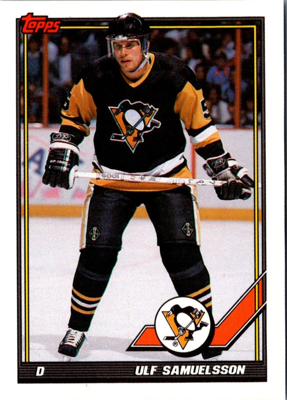 1991 Topps Ulf Samuelsson #323