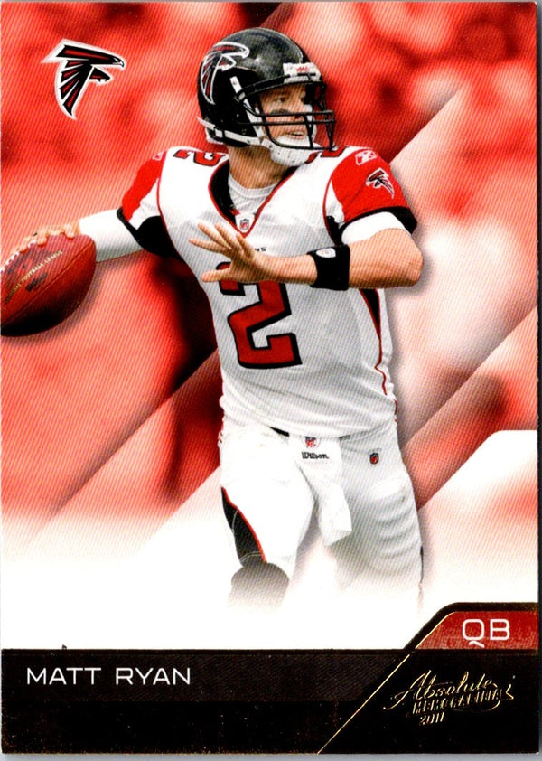 2011 Panini Absolute Memorabilia Matt Ryan #4