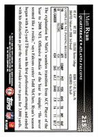 2009 Topps Matt Ryan #215