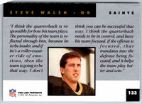 1992 Proset Steve Walsh #133
