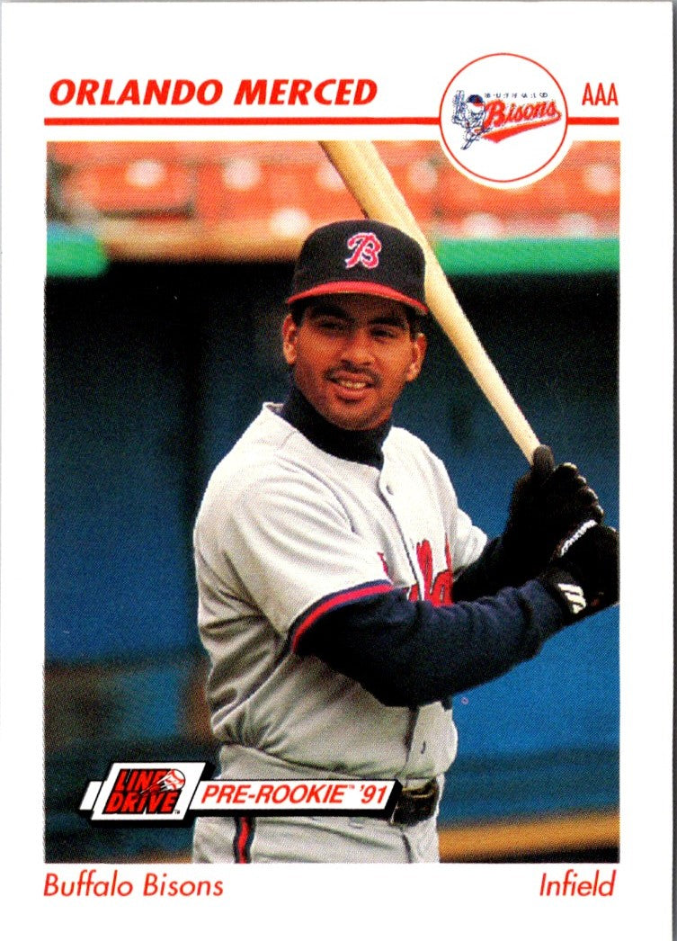 1991 Line Drive AAA Orlando Merced