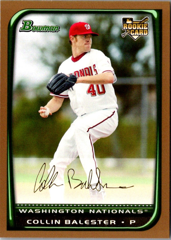 2008 Bowman Draft Picks & Prospects Collin Balester #BDP6 Rookie