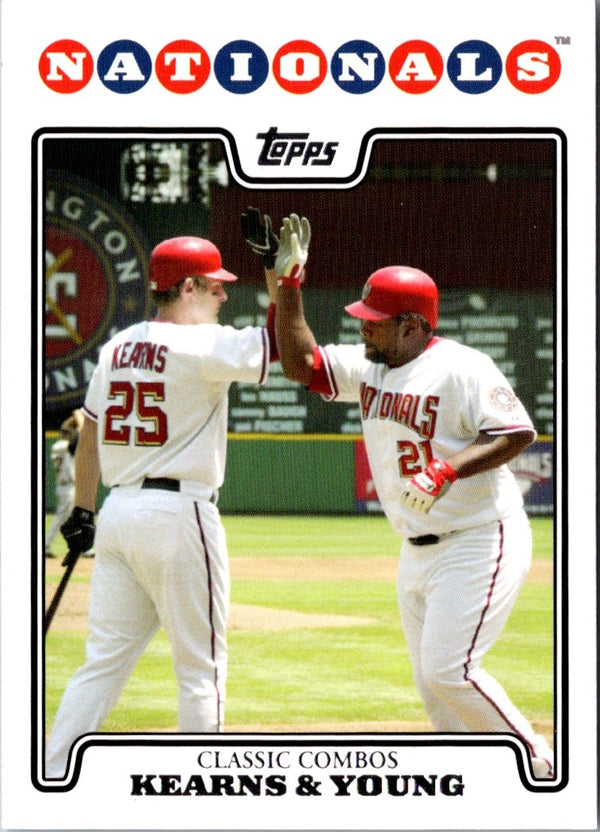 2008 Topps Austin Kearns/Dmitri Young #257