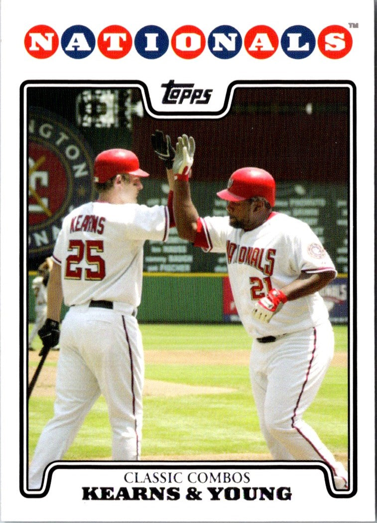 2008 Topps Austin Kearns/Dmitri Young