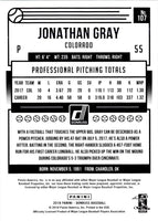 2016 Donruss Jonathan Gray #55 Rookie