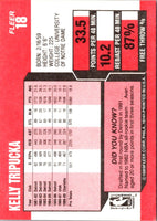 1989 Fleer Kelly Tripucka #18