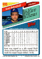 1993 Topps Gold Kent Bottenfield #695