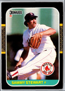 1986 Donruss Sammy Stewart
