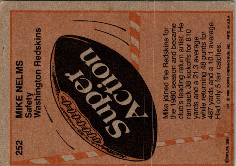 1981 Topps Mike Nelms