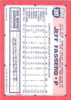 1991 Topps Traded Jeff Fassero #39T Rookie