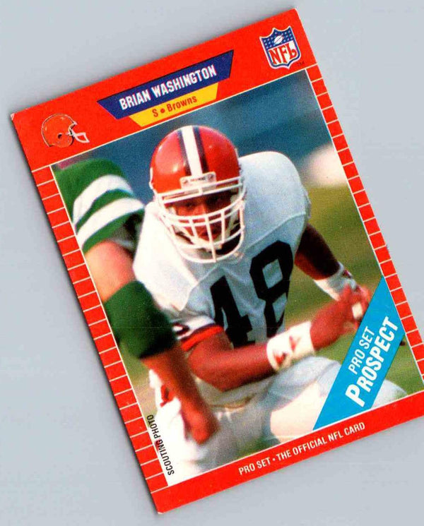 1989 NFL Proset Brian Washington #520