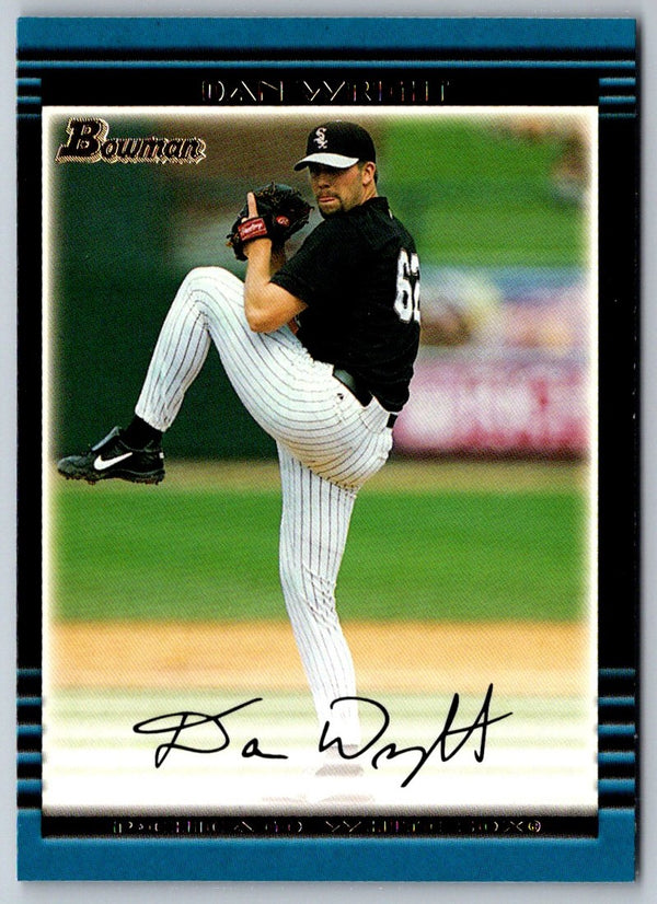 2002 Bowman Gold Dan Wright #437