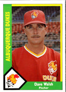 1990 CMC Albuquerque Dukes Dave Walsh
