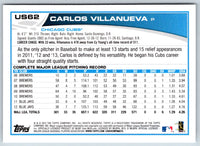 2013 Topps Update Carlos Villanueva #US62