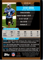 2005 Bowman Steve Savoy #224 Rookie