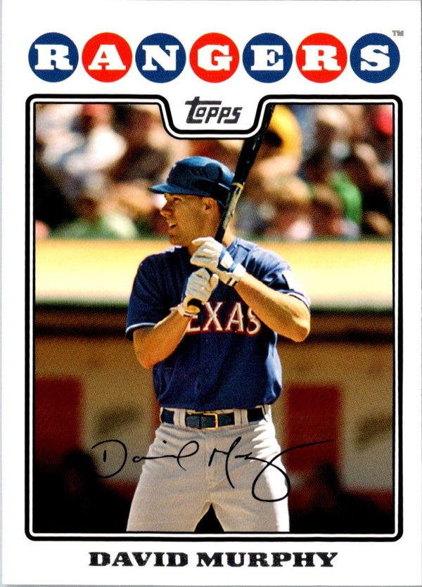 2008 Topps David Murphy #254