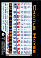 1995 Topps CyberStats (Spectralight) Charlie Hayes #57