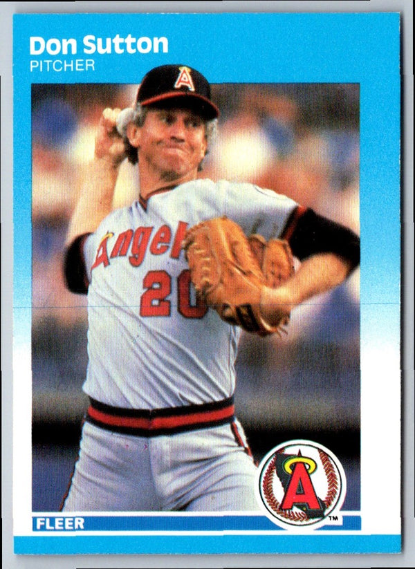 1987 Fleer Don Sutton #93
