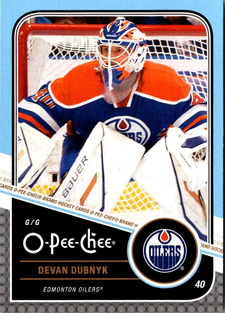 2011 O-Pee-Chee Devan Dubnyk