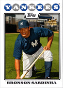 2008 Topps Bronson Sardinha