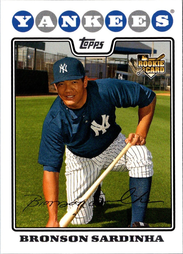 2008 Topps Bronson Sardinha #253 Rookie