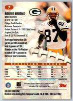 1998 Topps Stadium Club Football Robert Brooks #7