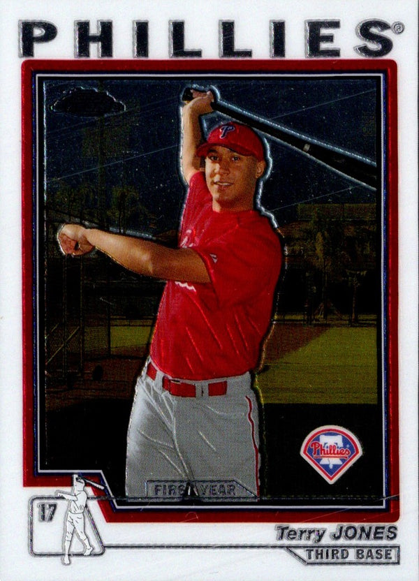 2004 Topps Traded & Rookies Terry Jones #T205 Rookie