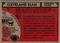 1980 Topps Cleveland Elam #27 NM-MT