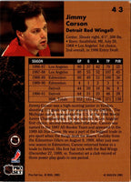 1991 Parkhurst Jimmy Carson #43