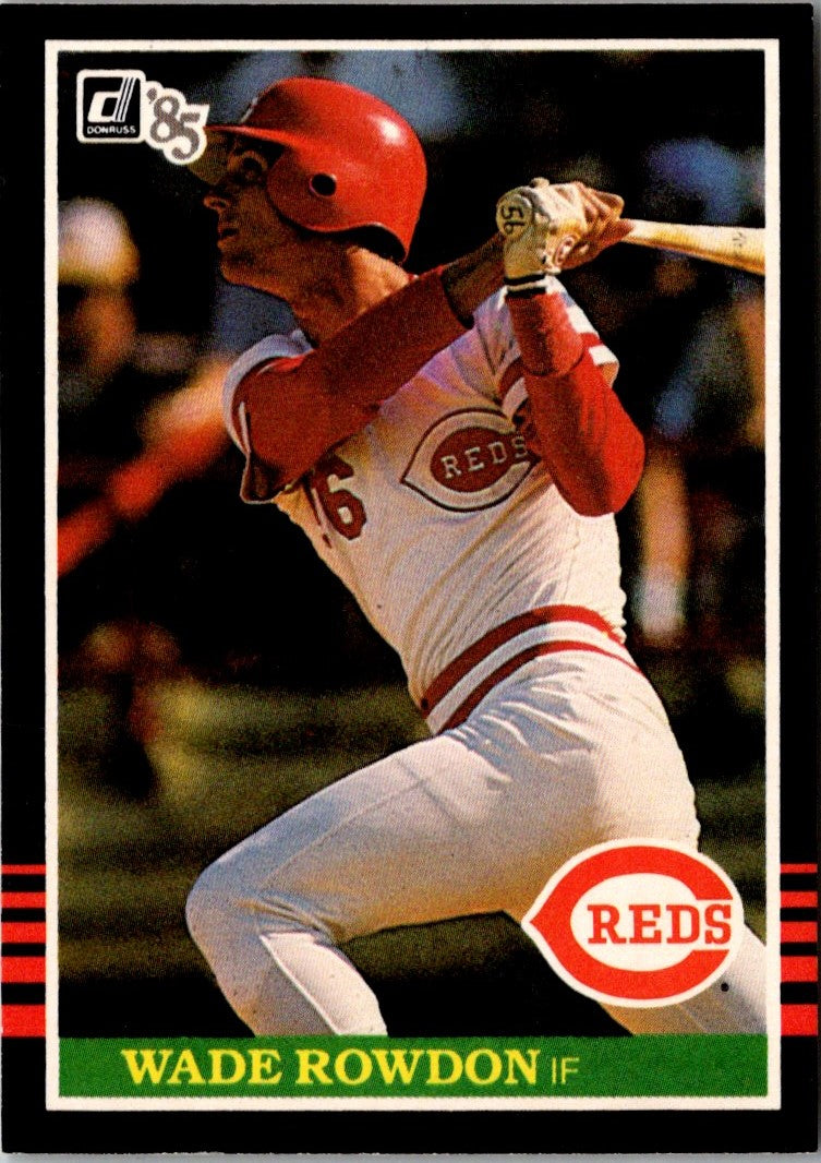 1985 Donruss Wade Rowdon