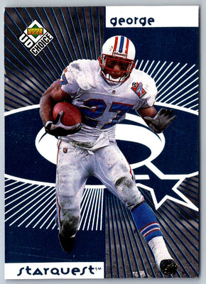 1998 Upper Deck Black Diamond Rookie Edition Jeff George #62