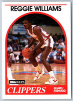 1989 NBA Hoops Reggie Williams #128