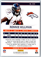 2013 Panini Rookies & Stars Ronnie Hillman #34
