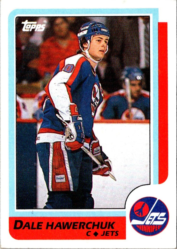 1986 Topps Dale Hawerchuk #74