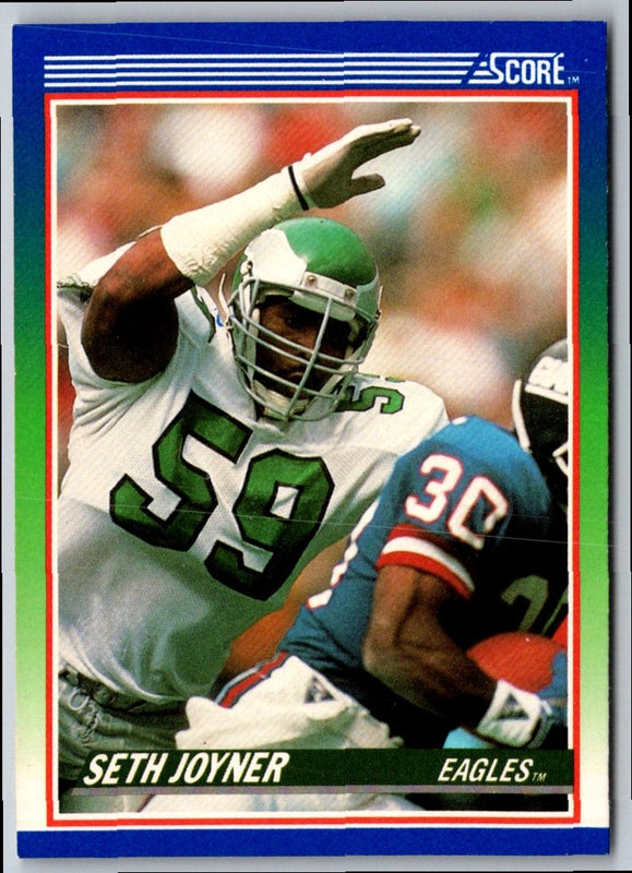 1990 Score Seth Joyner #58