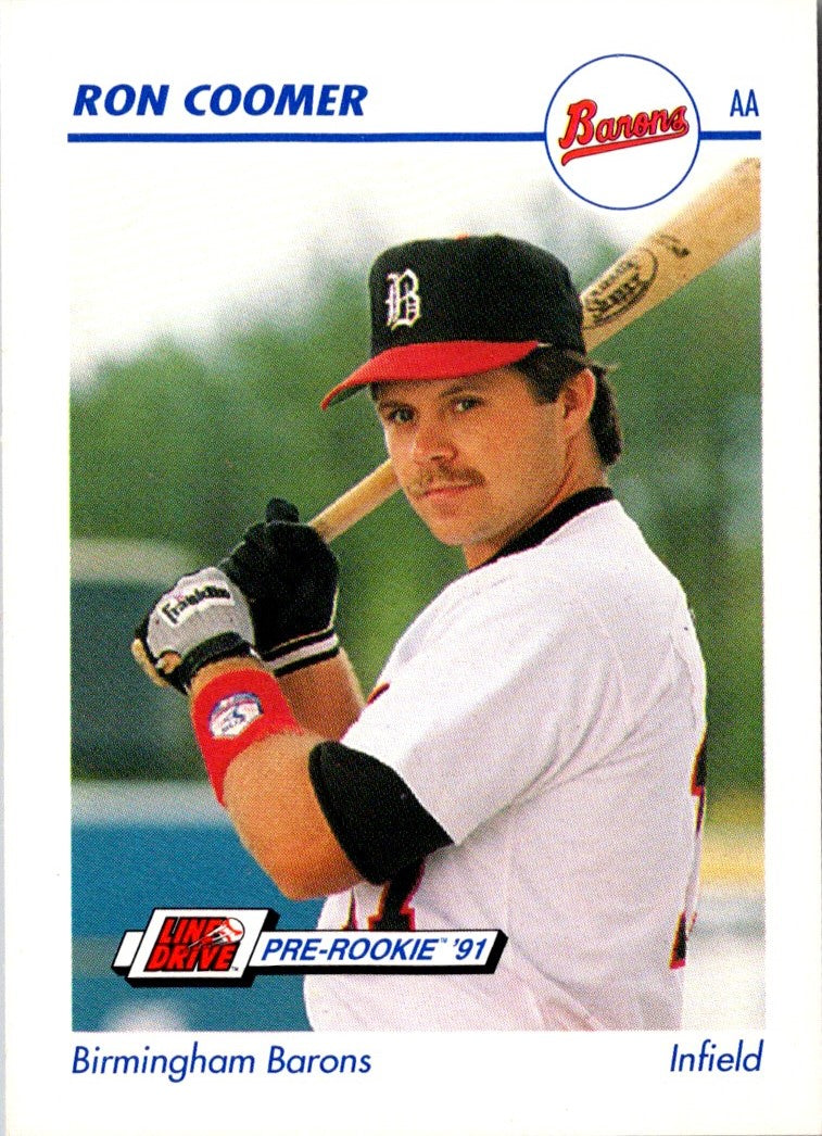 1991 Line Drive AA Ron Coomer