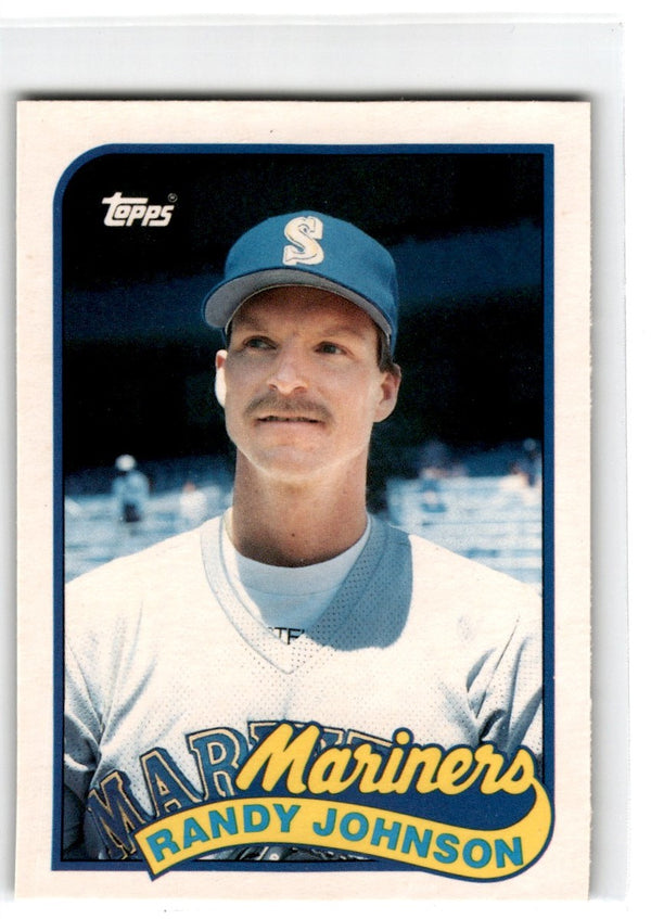 1989 Topps Traded Randy Johnson #57T