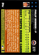 2007 Topps Philip Humber