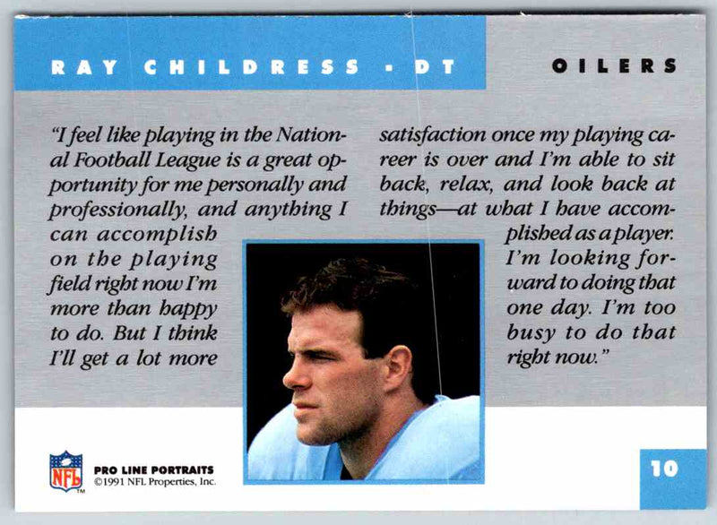 1991 ProLine Ray Childress