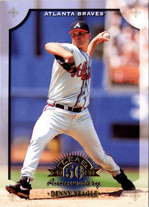 1998 Leaf Denny Neagle #69